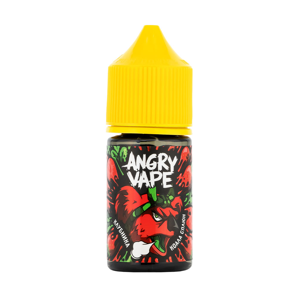 Жидкость Angry Vape Salt, 10 мл, Тигр Матрац (банан), 2 (М)