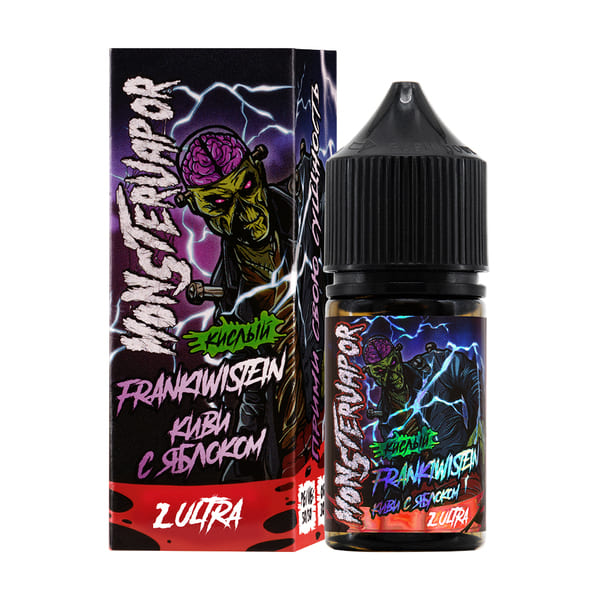 Жидкость MONSTERVAPOR Salt - Frankiwistein 30мл (Киви С Яблоком) (20 Ultra)