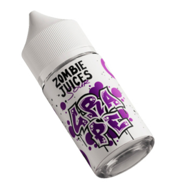 Жидкость Zombie Juices Sour salt - Виноград 30мл (20mg) (M)