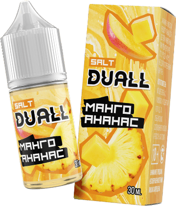 Жидкость DUALL Salt - Ананас Манго 30мл (20mg)