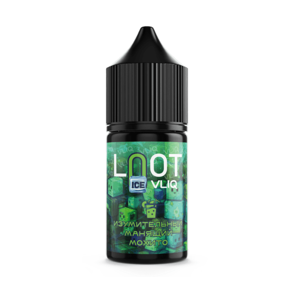 Жидкость Loot ice - Amazing mojito alluring (Мохито со льдом) 10 мл (18mg) (M)