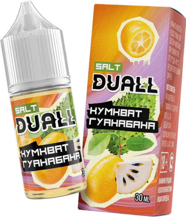 Жидкость DUALL Salt - Кумкват Гуанабана 30мл (20mg)