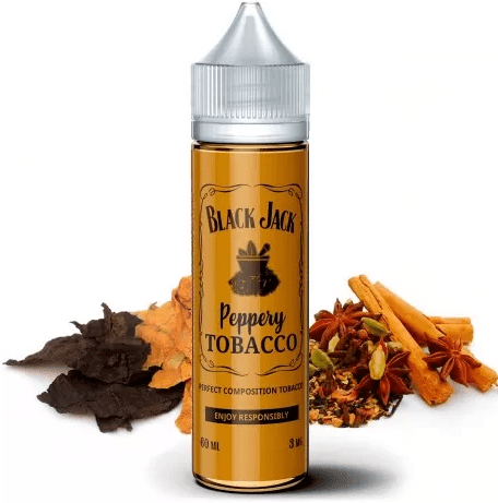 Жидкость Black Jack - Peppery Tobacco 60мл (6мг)