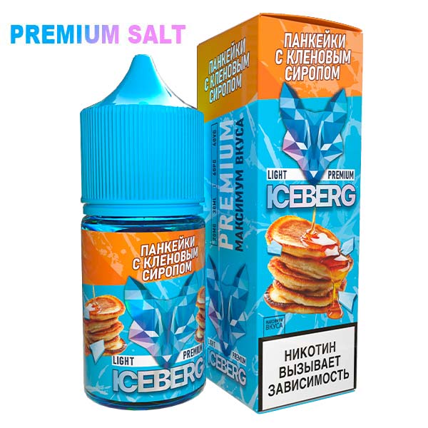 Жидкость Iceberg Ice Legend Salt - Панкейки с кленовым сиропом 30мл (20mg)