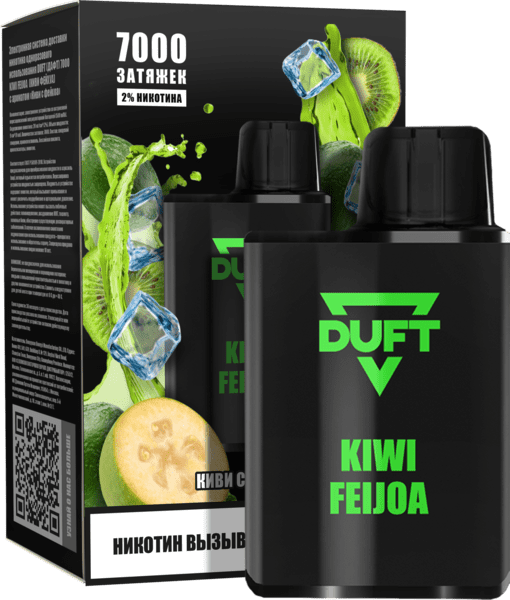 Одноразовая ЭС DUFT 7000 - Kiwi Feijoa (М)