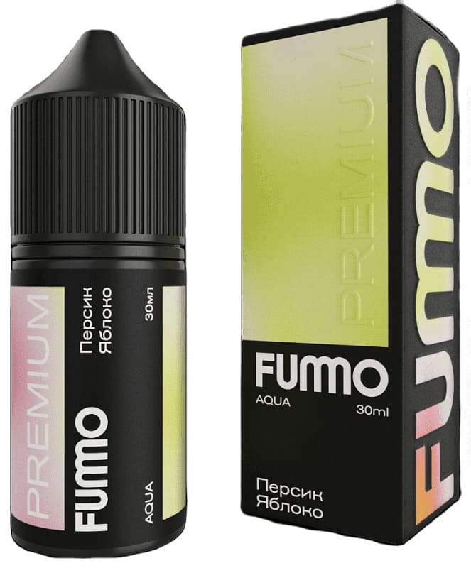 Жидкость FUMMO AQUA - Персик Яблоко 30мл (20mg)