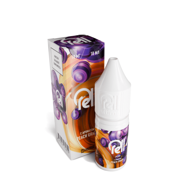 Жидкость Rell Ultimate Salt - Peach Grape 10мл (20мг) (М)