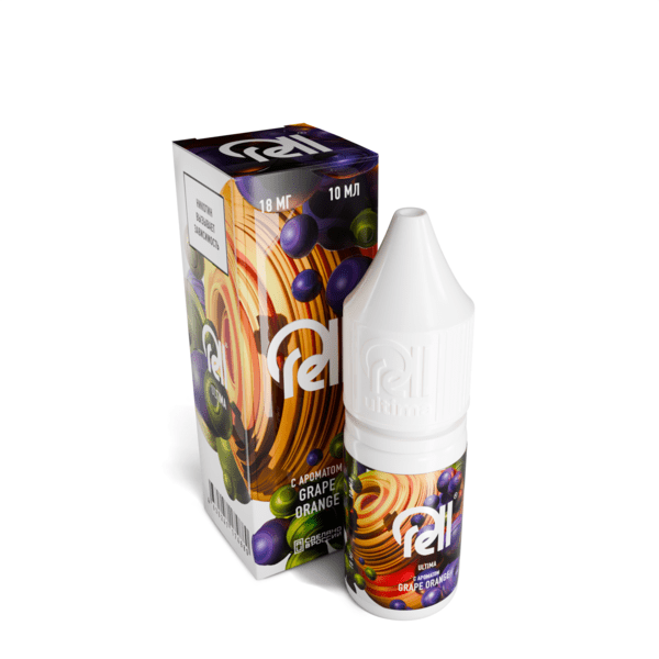 Жидкость Rell Ultimate Salt - Grape Orange 10мл (20мг) (М)