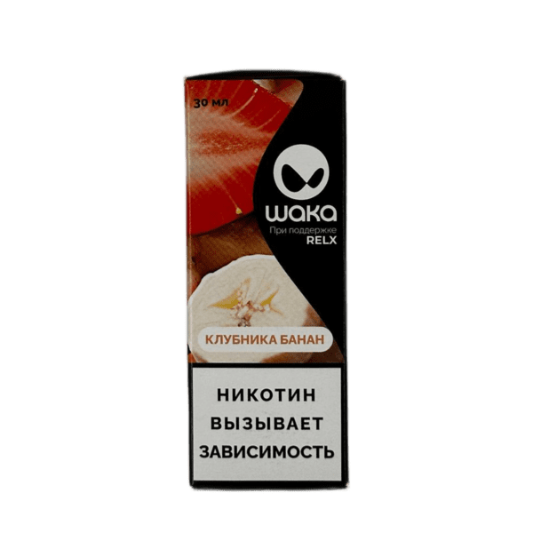 Жидкость Waka Salt - Клубника банан 30мл (20mg)