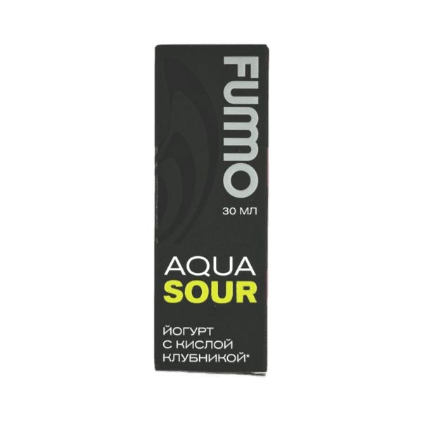 Жидкость FUMMO AQUA Sour - Йогурт с Кислой Клубникой 30мл (20mg)