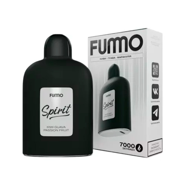 Одноразовая ЭС Fummo Spirit 7000 - Киви Гуава Маракуйя