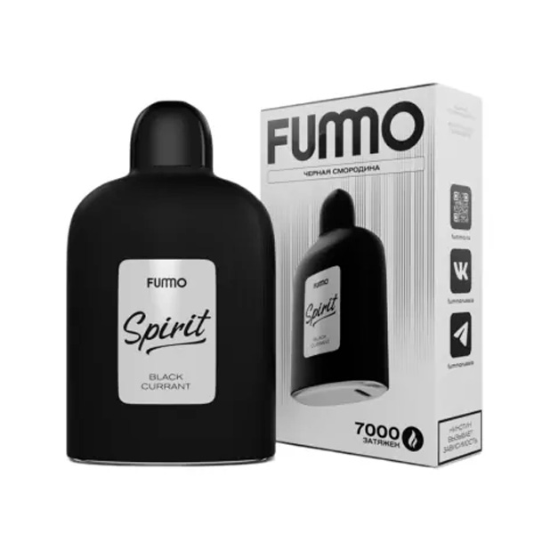 Одноразовая ЭС Fummo Spirit 7000 - Черная Смородина