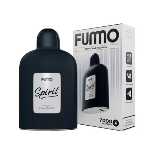 Одноразовая ЭС Fummo Spirit 7000 - Фруктовые Леденцы