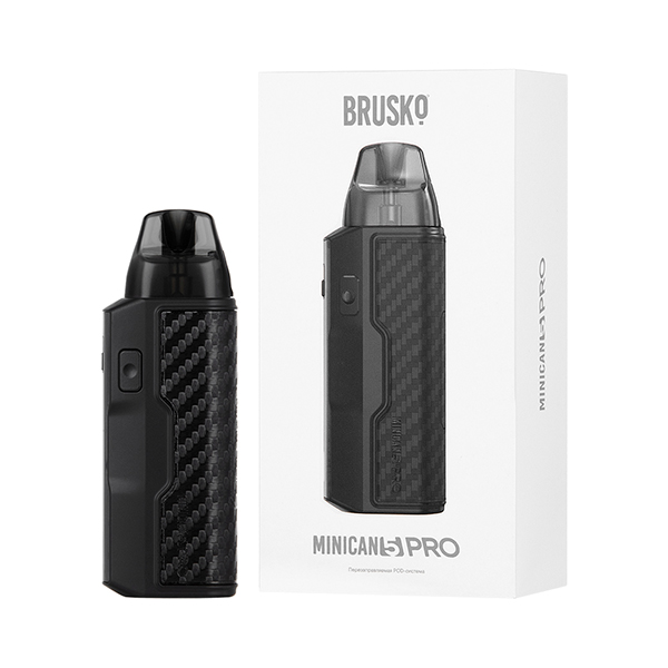 Brusko Minican 5 Pro 1400mAh (Black Carbon)