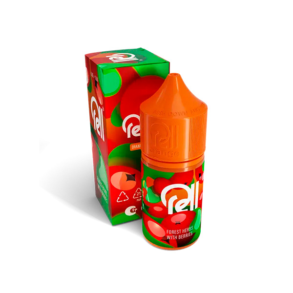 Жидкость RELL ORANGE - Forest Herbs With Berries 28мл (0мг+бустер 18мг) (М) (2)