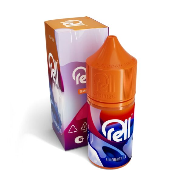 Жидкость RELL ORANGE - Blueberry Ice (0мг+бустер 18мг) (М) (2)