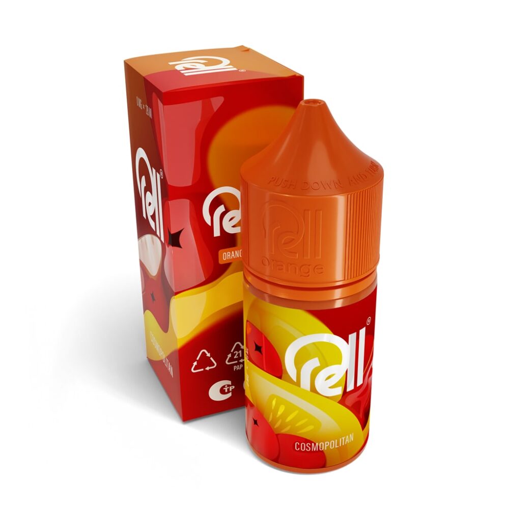 Жидкость RELL ORANGE - Cosmopolitan (0мг+бустер 18мг) (М) (2)